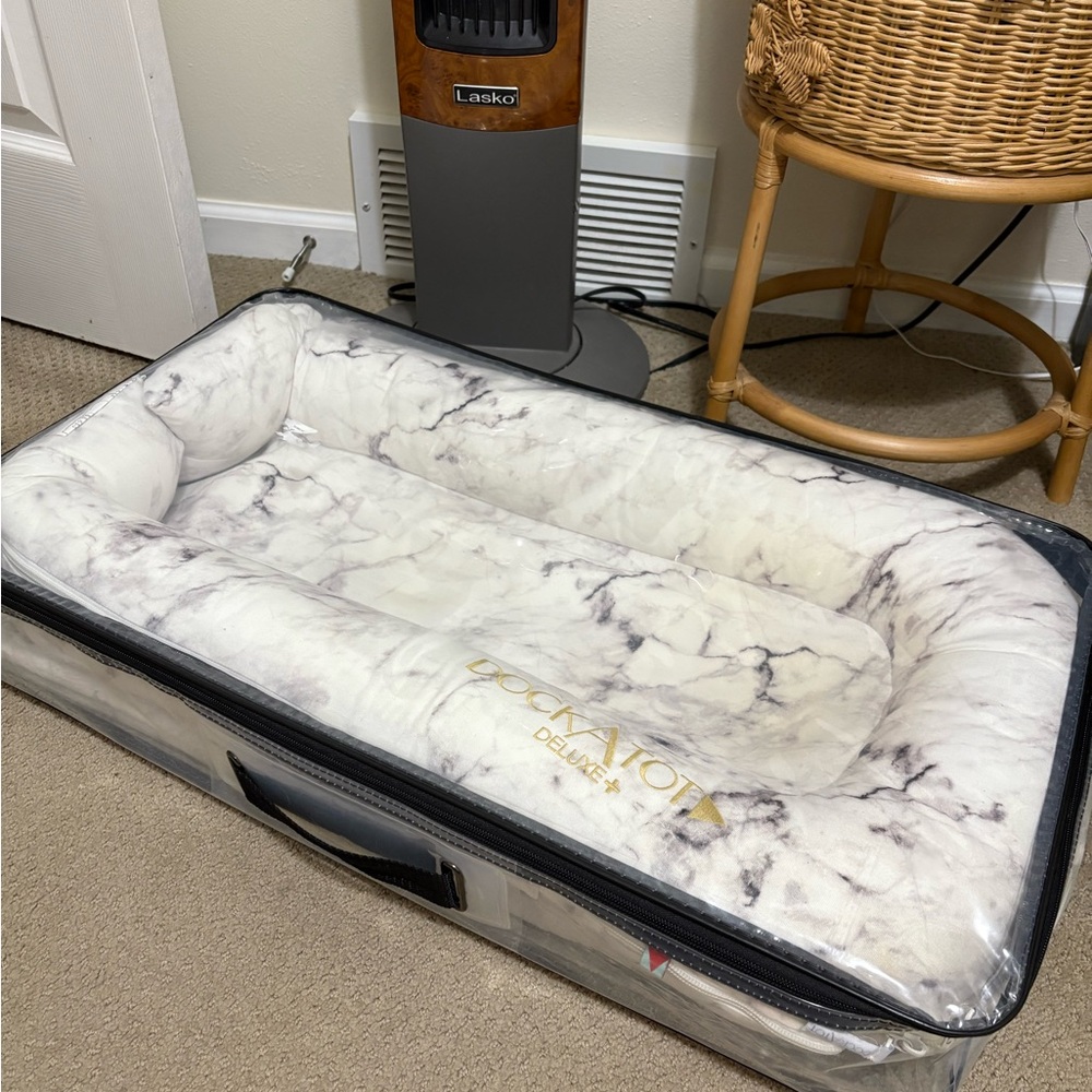 DockATot Deluxe+ Marble Design Kids Play Mat